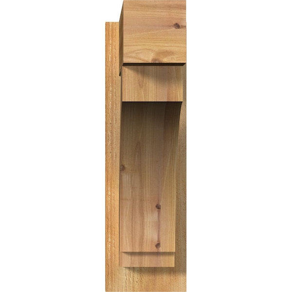 Imperial Block Rough Sawn Outlooker, Western Red Cedar, 6W X 20D X 20H